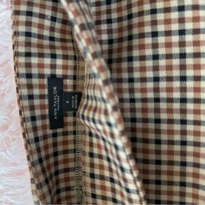 Ann Taylor Plaid Blazer